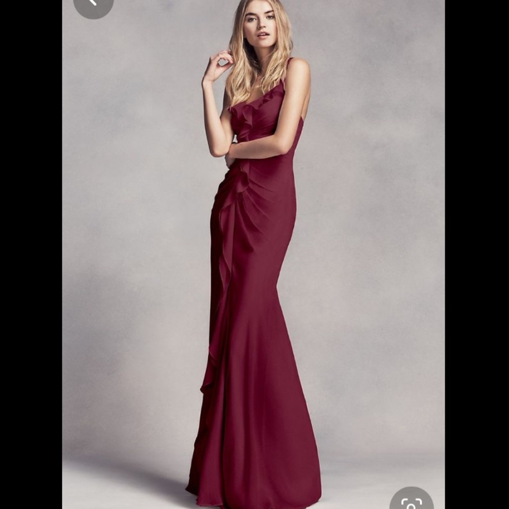 Vera Wang White label bridesmaid dress